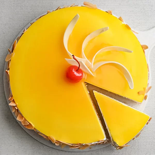 A mango cake